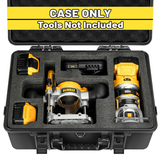 Hard Case for Dewalt Router - Tool Bag for Cordless Woodworking Router Tool