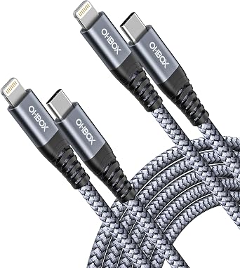 iPhone Charger Fast Charging [MFi Certified] Long iPhone Cable 10FT, 2 Pack - Image 2