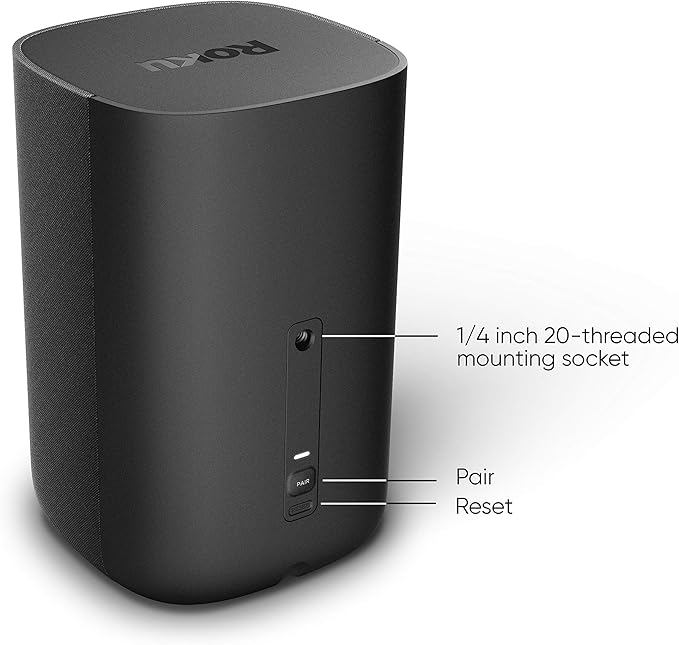 Roku Wireless Speakers (for Roku Smart Audio or Roku TV) (Renewed)