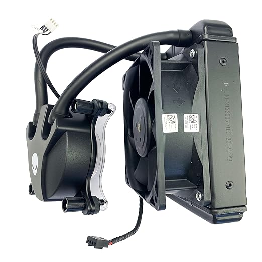 BestParts New 95W CPU Liquid Water Cooling Fan Cooler Compatible with Dell Alienware Aurora R6 R7 R8 R9 R10 R11 R12 Desktop PP749 MH0HN