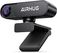 AIRHUG 4K UHD USB Webcam No Mic with Privacy Cover, USB Camera - Image 1
