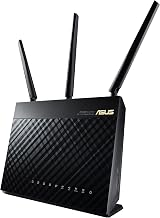 ASUS AC1900 Wireless Dual Band (5GHz + 2.4GHz) Gigabit Wi-Fi Router [RT-AC68U] Ultra-Fast 802.11ac 1900 Mbps Speed, 5X Gigabit LAN Ports, Broadcam TurboQAM Wi-Fi Acceleration, AiProtection Security