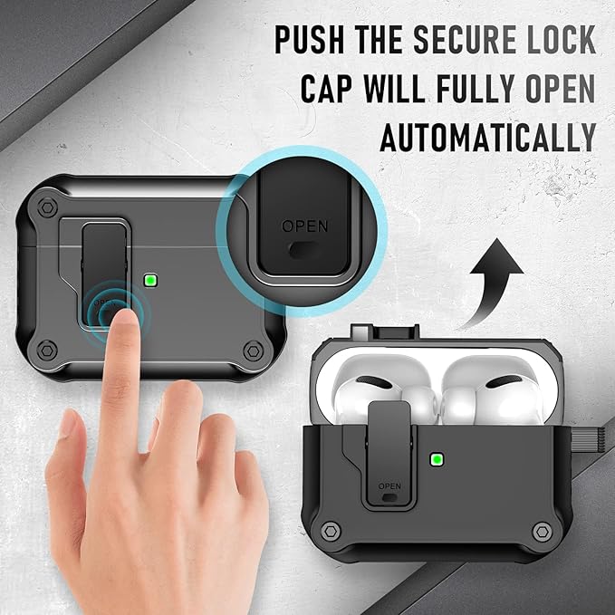 Compatible with Airpods Pro 3 Case(2025),for Airpods Pro 3rd Generation Cases Cover with Keychain Cleaner Kit Soft Silicone Shockproof Cover for Women Men