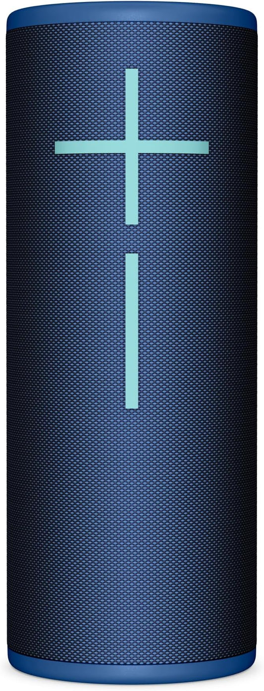 Ultimate Ears Boom 4 Portable Waterproof Bluetooth Speaker with 360-Degree Immersive Sound, Outdoor Floating Speaker, 15-Hour Battery, 147ft Range - Blue