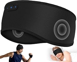 MUSICOZY Sleep Headphones Bamboo Bluetooth Headband for Side Sleepers - Image 1