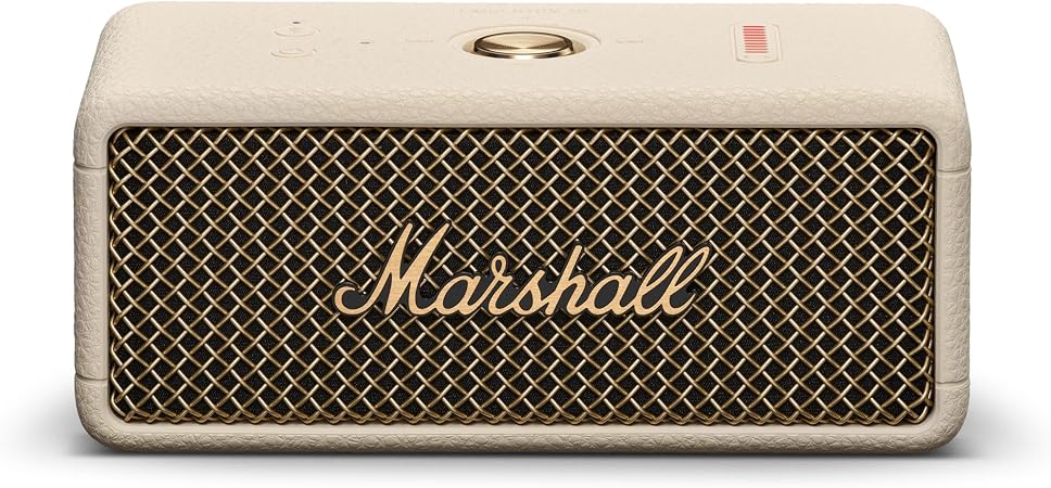 Marshall Emberton III Portable Bluetooth Waterproof Speaker - Cream