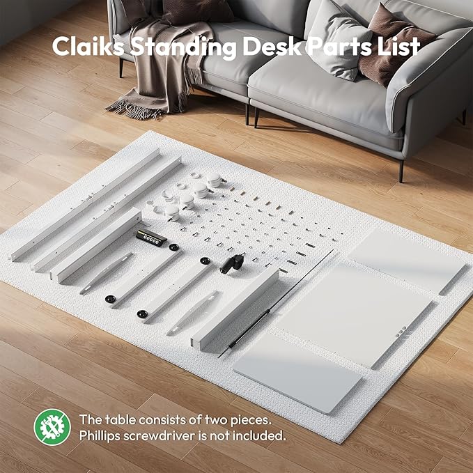 63x28 Large Electric Standing Desk Adjustable Height Stand Up with Lockable Wheels 27.6" Deep Ergonomic Sit Stand Desk for Home Office Work Computer Desk Workstation