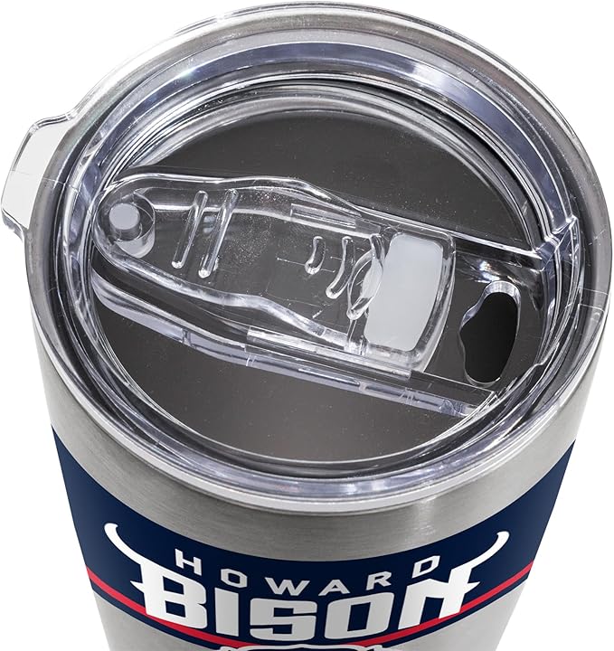 Rico Industries NCAA 20oz Stainless Steel Tumbler with Lid - Great For Coffee, Tea, Water or Cocktails