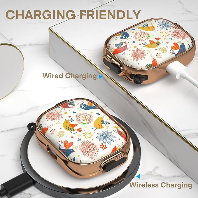 Maxjoy for AirPods Pro 3rd Generation Case with Lock, Cute AirPods Pro 3 Case Lock Protective Hard Air Pod Pro 3 Cover for Women Men with Keychain for Airpod Pro 3rd Gen Cover 2025