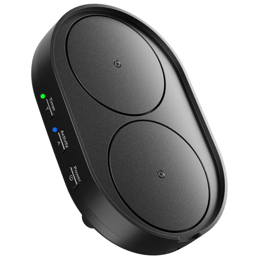 Undetectable Mouse Mover Jiggler, Adjustable Activity, Optional Shut-Off Timer, Random Movement Engine, No Software, Quiet & Undetectable Operation, USA Company (Dual Disc) - Image 1