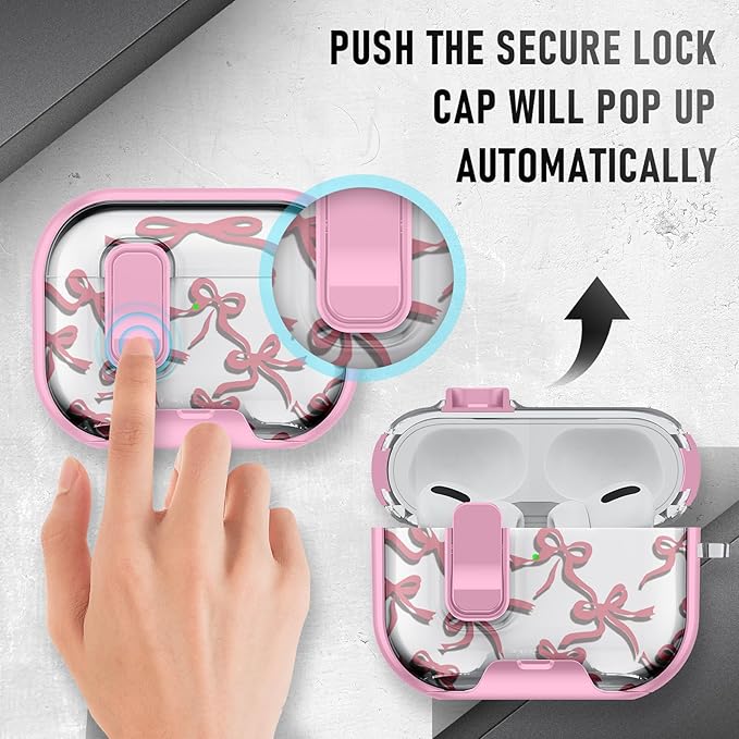 for AirPods Pro 3 Case (2025) with Phone Stand & Cleaner Kit, Cute Soft Silicone Cover for AirPods Pro 3rd Genera case with Keychain for Women Men with Keychain for Airpod Pro case(2025)