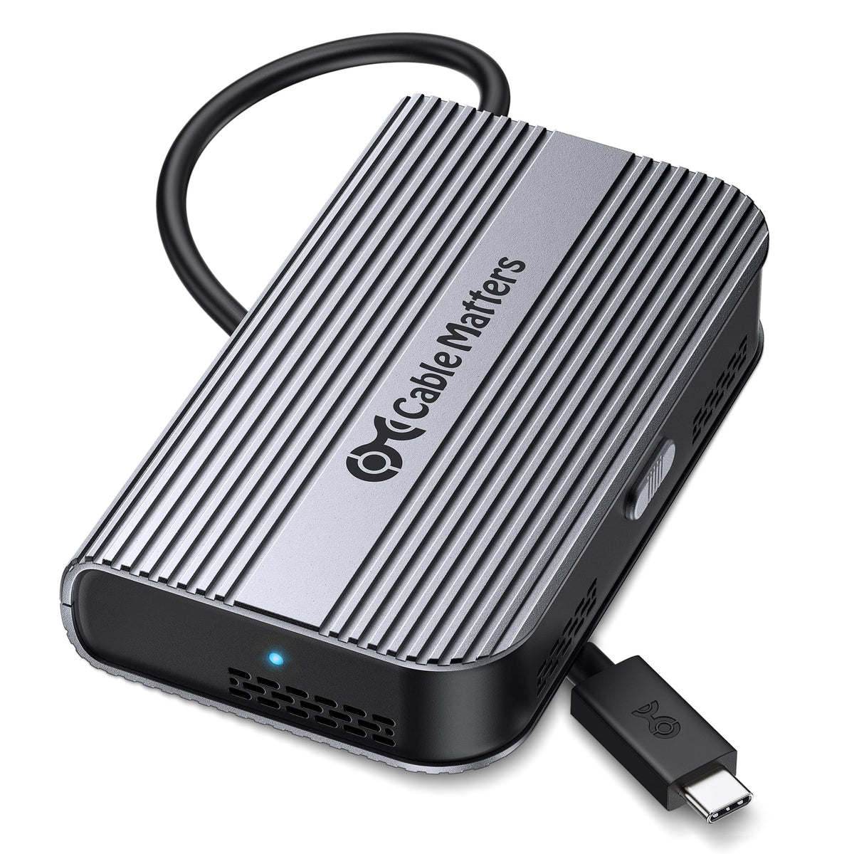 Cable Matters 40Gbps USB4 / Thunderbolt 4 SSD Enclosure for M.2 NVMe SSD