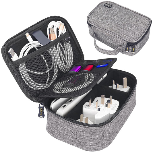 sisma Electronics Organizer Travel Tech Accessories Small Carrying Case