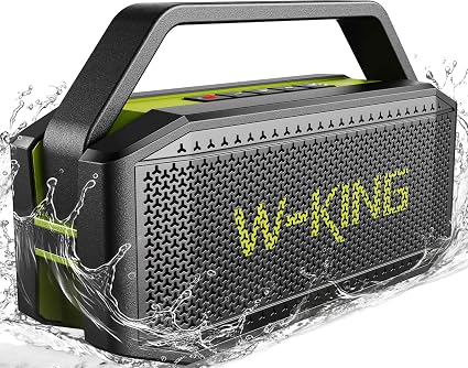 W-KING Portable Bluetooth Speaker Loud 100W Max Waterproof Outdoor Wireless