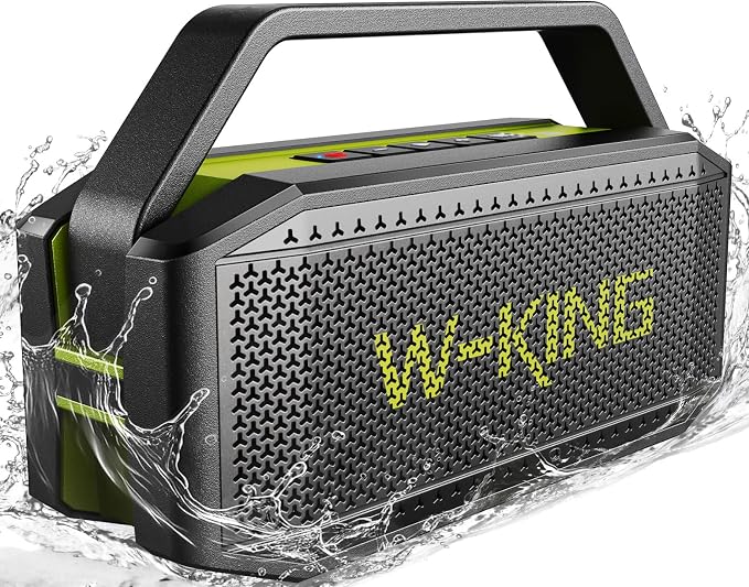 W-KING Portable Bluetooth Speaker Loud 100W Max Waterproof Outdoor Wireless