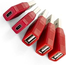 NTW USB Data Blocker/Charger Adapter - Secure Charging, Data Sync Protection, Juice Jacking Prevention - Charge Only (5PK) NUSBX-KDL-A3C2 - Image 1