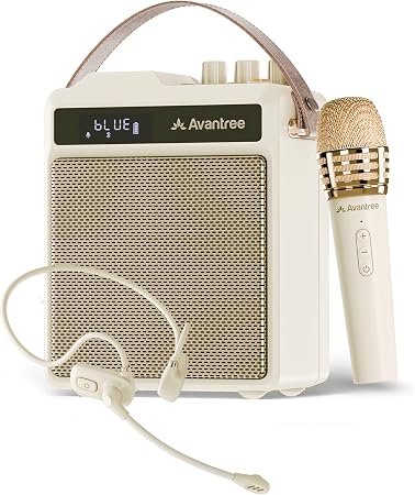 Avantree VoxAmp Duo - Portable Wireless Voice Amplifier Microphone
