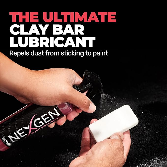 Nexgen Quick Detail Spray (16oz) - Ultimate Spot Cleaner & Ceramic Coating Maintenance - Instant Car Detailing for Freshly Waxed Shine - Car Cleaning Supplies - Protects & Extends Paint Lifespan