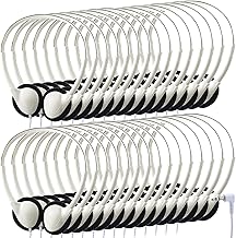 Konohan 10 Pack Headphones Bulk Classroom Headphones, White, Classic - Image 1