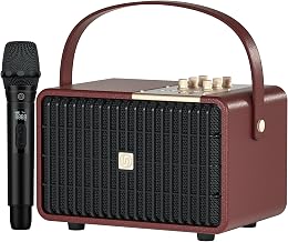 Portable Bluetooth Speaker 240W Peak Power Wireless Speaker Loud (Burgundy) - Image 1