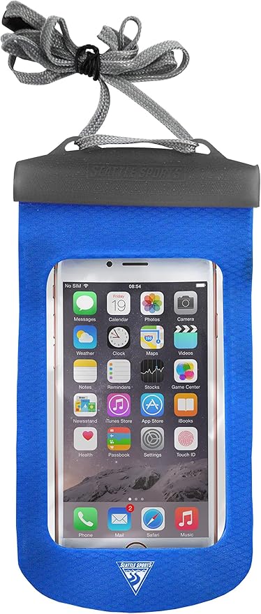 Seattle Sports E-Merse Waterproof Submersible Phone Pouch Protective Case, Premium Ripstop Material, Submersible to 10 Feet, Ultra Clear Responsive Touch Screen