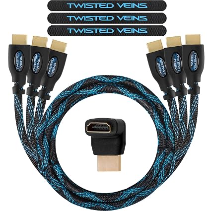 3 Pack of 6FT 4K HDMI Cables HDMI Cable Multipack