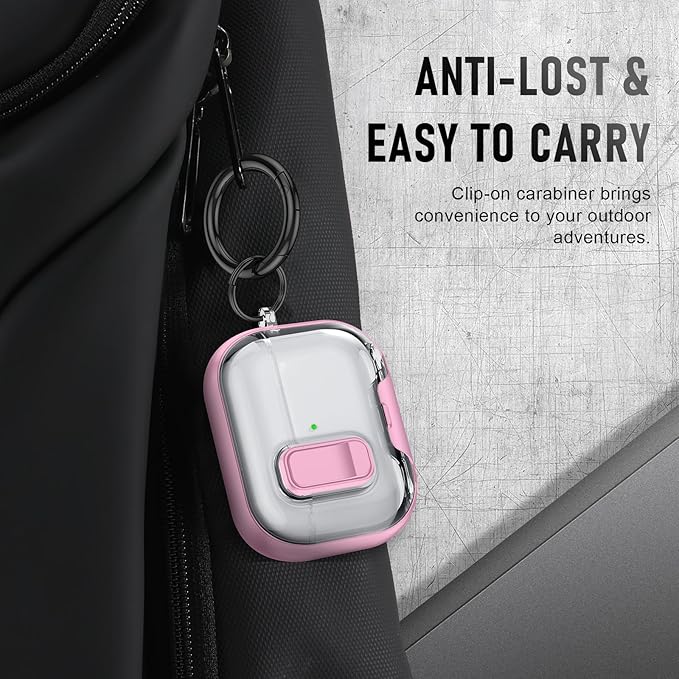 for AirPods Pro 3 Case (2025) with Phone Stand & Cleaner Kit, Cute Soft Silicone Cover for AirPods Pro 3rd Genera case with Keychain for Women Men with Keychain for Airpod Pro case(2025) Pink