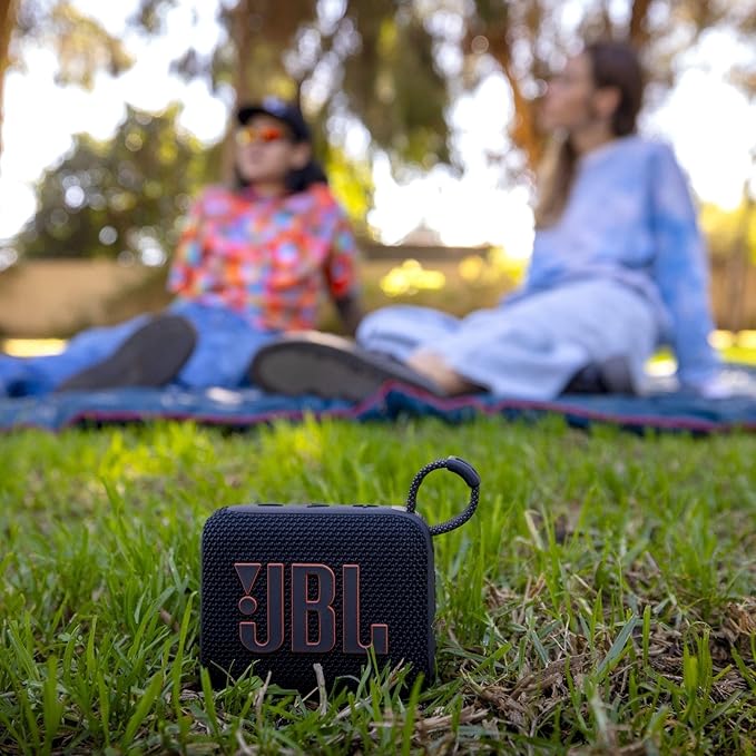 JBL JBLGO4BLKAM-Z Go 4 Portable Bluetooth Speaker, Black - Certified Refurbished