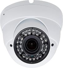 5MP 4MP Dome Super Hybrid Security Camera 4in1 TVI/CVI/AHD/960H CCTV Surveillance Security Camera 2.8-12mm Varifocal Lens Waterproof Day&Night Vision Outdoor/Indoor 98ft IR Camera White