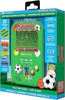 My Arcade All Star Sports Gamer Fun: 125 Preloaded Games for Kids, Adults