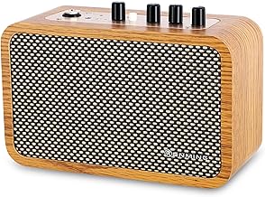 RANMING Guitar Amp 10W Mini Guitar Amplifier with Clean/Drive Channel Portable Electric Guitars Amp with Headphone Jack USB-C Rechargeable Wireless Amps for Indoor Practice,Live Streaming,Traveling - Image 1