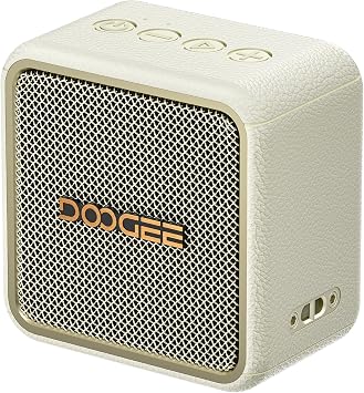 Portable Bluetooth Speaker, Compact Wireless Speaker with Deep Bass, Loud Stereo Sound, IP67 Waterproof/Dustproof, 16-Hour Playtime, TWS Pairing, USB, AUX, TF Card, for Home, Travel, and Outdoor