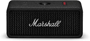 Marshall Emberton III Portable Bluetooth Waterproof Speaker - Black/Silver