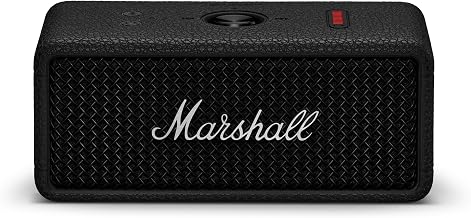 Marshall Emberton III Portable Bluetooth Waterproof Speaker - Black/Silver - Image 1