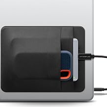 2-Pocket SSD & Hard Drive Holder for Laptop, Reusable 3M Adhesive - Image 1