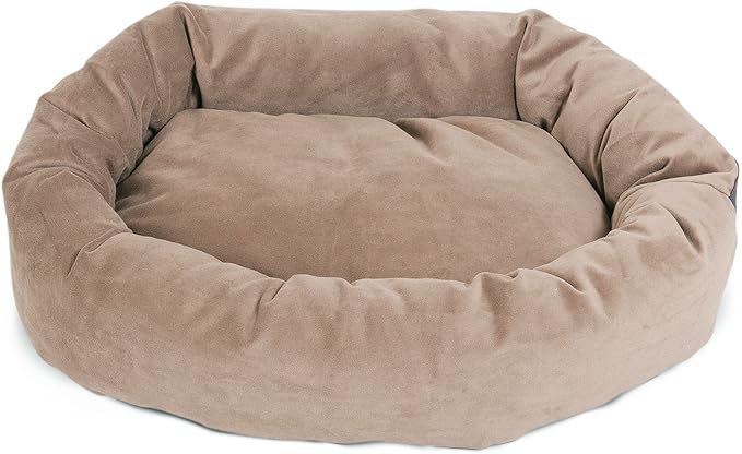 Majestic Pet Villa 40 Inch Shredded Memory Foam Dog Bed for Large Sized Dog 40x29x9 Inch–Orthopedic Pet Bed with Removable Washable Cover-Washable Large Puppy Mat with Head Support-Apple
