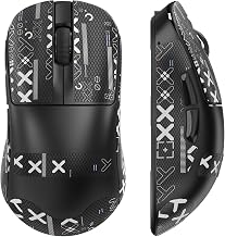 ZIYOU LANG×Magic-Refiner AJ199 Lightweight Wireless Gaming Mouse,Tri-Mode(2.4G/Wired/BT),24K DPI,PAW3311 Optical Sensor,1000Hz Polling Rate,600mAh,49g Ergonomic Mice for Mid-Large Hands-Black&Sticker - Image 1