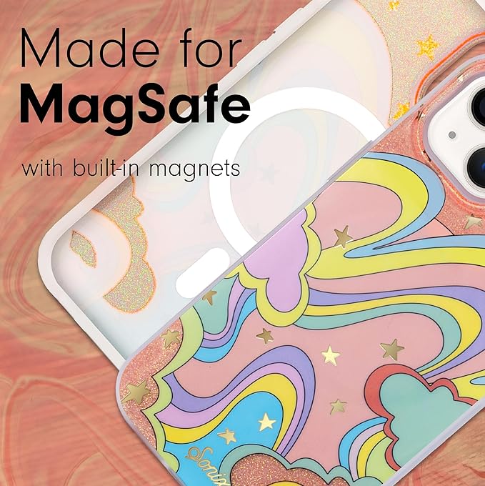 Sonix Case for iPhone 15, 14, 13 | Compatible with MagSafe | 10ft Drop Tested | Illusion