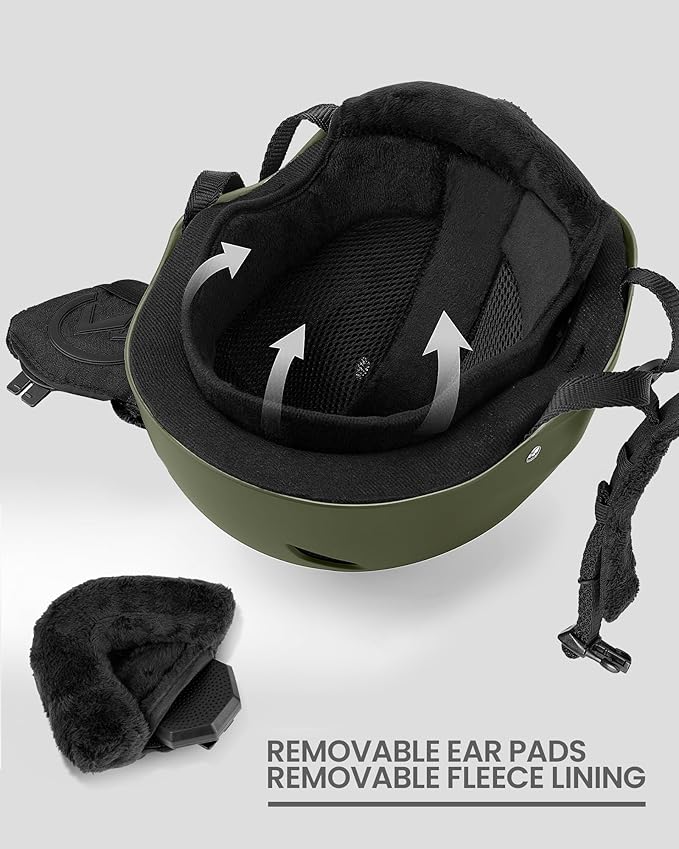 OutdoorMaster Kelvin Ski & Snowboard Helmet Set with Goggles for Men, Women & Youth