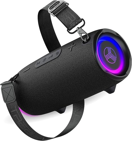 TREBLAB HD-Max Loud Portable Wireless Bluetooth Speaker, 60W IPX7 20H