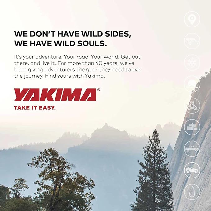 Yakima 4-Bike Hitch Mount Carrier, Swing-Away Bike Rack for Car, Truck, & SUV, FullSwing 4 - Heavy-Duty Bicycle Storage Equipment and Accessories for Vehicles