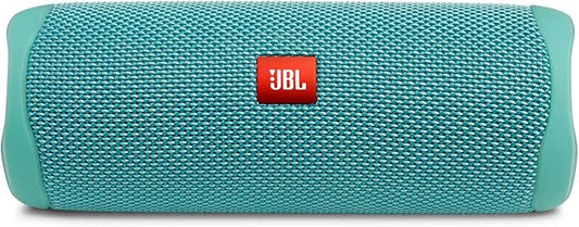 JBL FLIP 5 Waterproof Portable Bluetooth Speaker - Teal (Renewed)