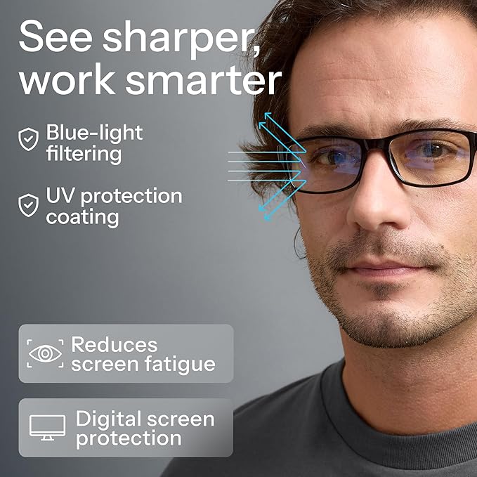 Gaoye 3.0 Professional Reading Glasses for All Day - Computer Readers with Blue Light Protection - Value Pack