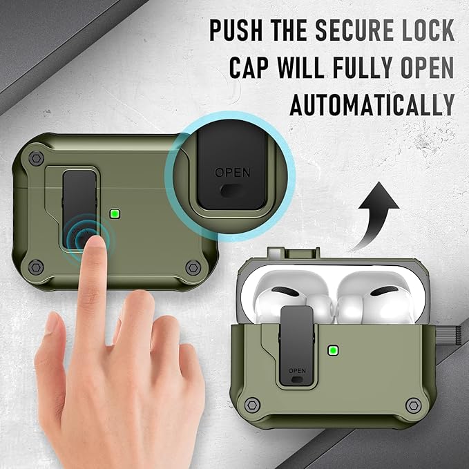 Compatible with Airpods Pro 3 Case(2025),for Airpods Pro 3rd Generation Cases Cover with Keychain Cleaner Kit Soft Silicone Shockproof Cover for Women Men