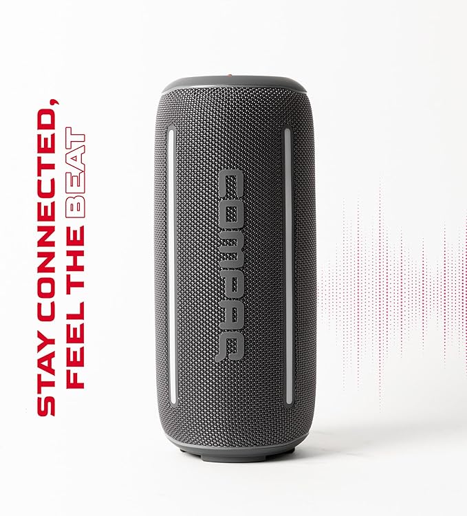 Compaq 40W Bluetooth Speaker – Portable Speaker with Bluetooth 5.3, IPX6 Waterproof, Uninterrupted Playtime, LED – Power and Performance for Indoor and Outdoor