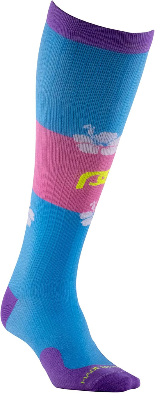 PRO Compression Running Marathon Socks - Calf-Length Travel and Sports Compression Socks for Foot and Ankle Support, Unisex