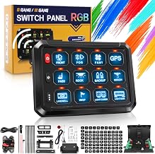 BraveWAY 12 Gang Switch Panel RGB Wireless Automatic Dimmable Control Pod Multifunction Push Button Car LED Touch Switch Box Universal for Truck SUV Pickup UTV ATV Boat Marine, 2 Years Warranty - Image 1