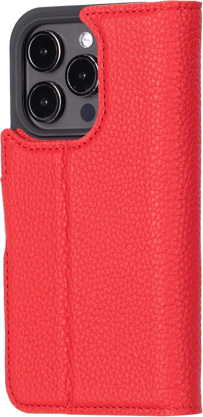 BLACKBROOK Case for iPhone 15 Pro Leather Case with Wallet, Carter Premium Leather Magnetic 2-in-1 Set for MagSafe Wallet with RFID, Cash, ID & 4 Card Slots, Compatible with iPhone 15 Pro