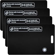 4-Pack Wallet Tracker Card iOS Android [Apple MFi Certified] Item Locator - Image 1