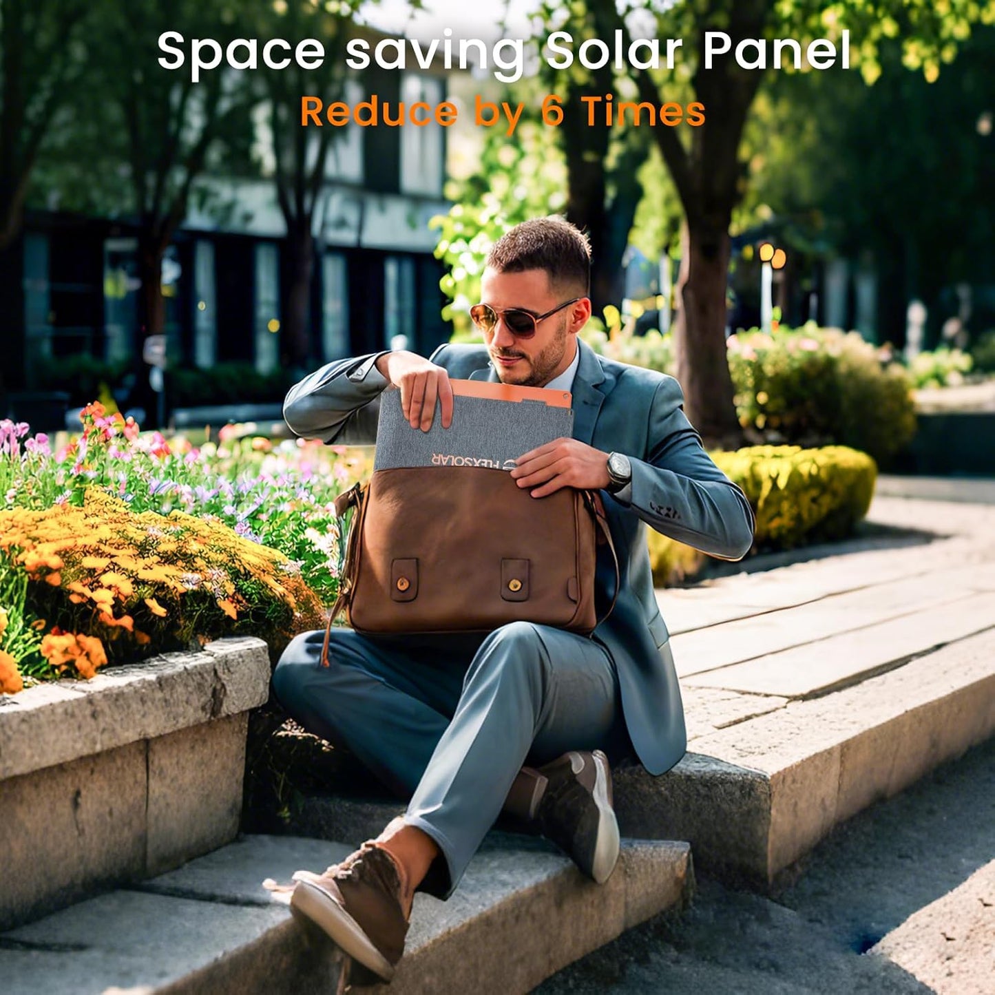 100W Portable Solar Panel Charger – Foldable IP67 with USB-C, USB-A & DC Output